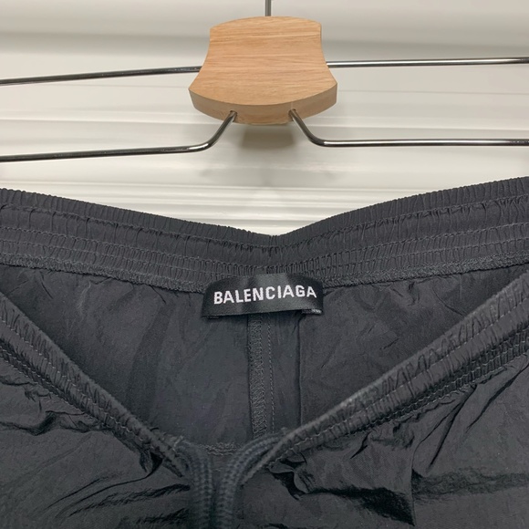 Balenciaga Logo Black Pants - Picture 5 of 6